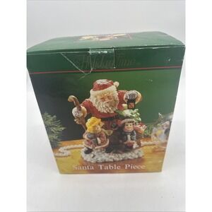 Holiday Time Collectible Santa Centerpiece‎ Santa & Children